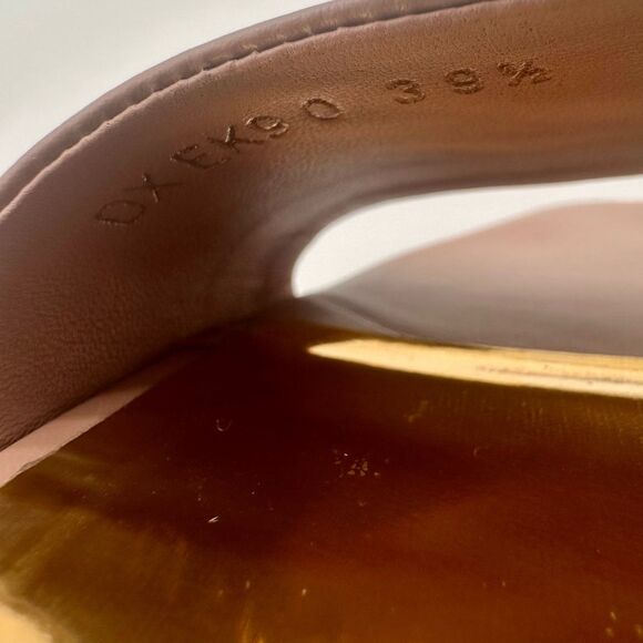 Valentino Garavani One Stud Gladiator Ankle Tie Wrap Flat Sandals Poudre EU 39.5 - Picture 8 of 12